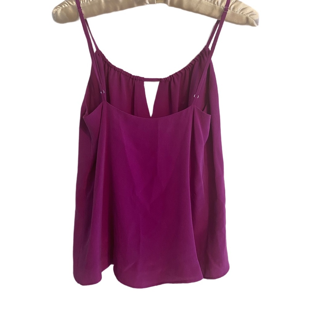 Haute Hippie Purple 100% Silk Camisole Lined Size XS NWOT - Picture 2 of 5